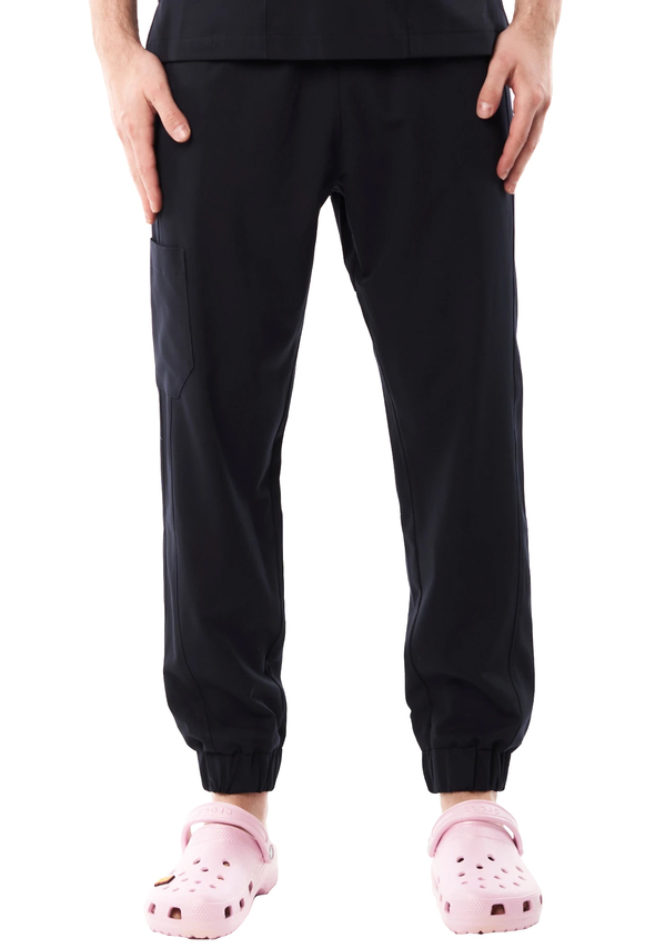 spodnie meskie granat